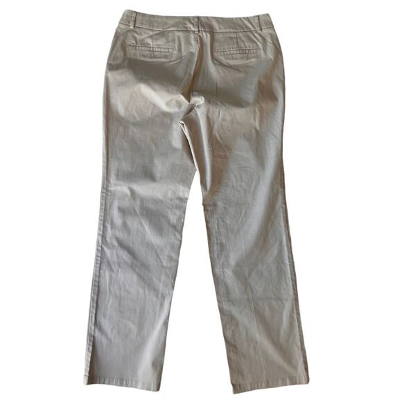 NWT Dockers Tan Straight Leg High Rise Pants Trousers sz 16 Long - Picture 8 of 11